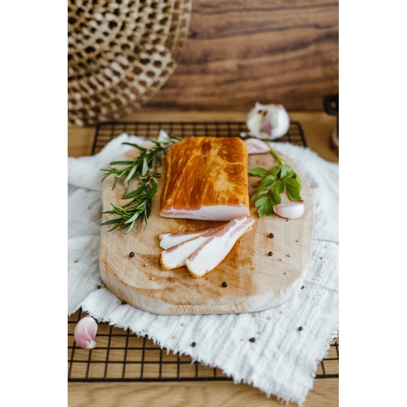 Podlaska słonina wędzona z Kruszewa 500g